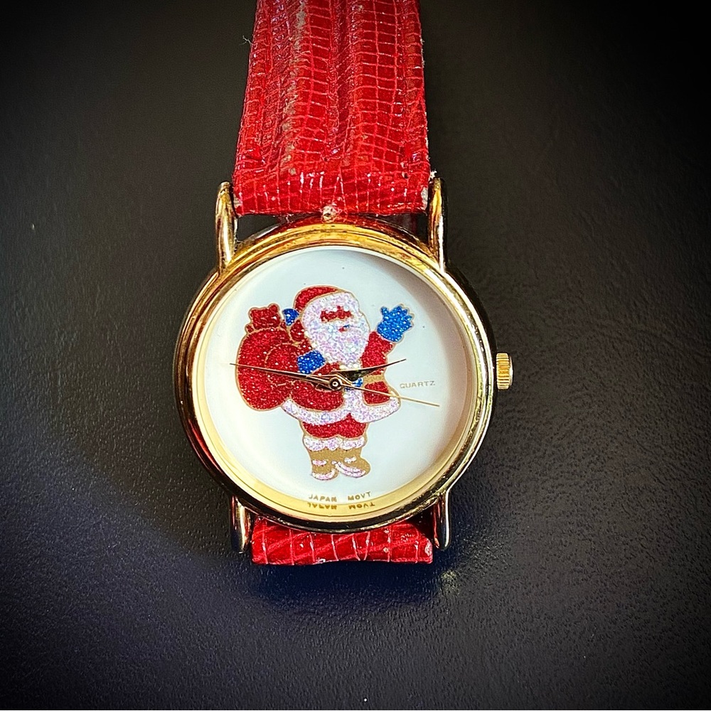 GUC - WORKING Santa Claus Christmas Watch - Picture 2 of 9